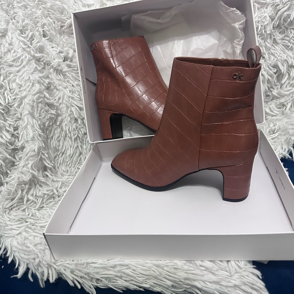 Calvin Klein boots size 9.5 never worn! BRAND NEW IN BOX.